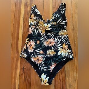 ☀️RIP CURL☀️ PARADISE CALLING one‎ piece swimsuit beach pool large